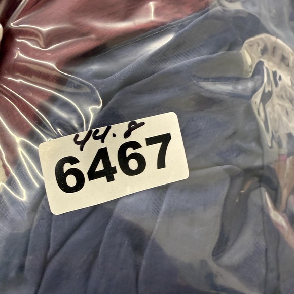 Advantage by Wilson Jacket Mens XL Navy Red Colorblock Windbreaker Full Zip - Picture 15 of 15